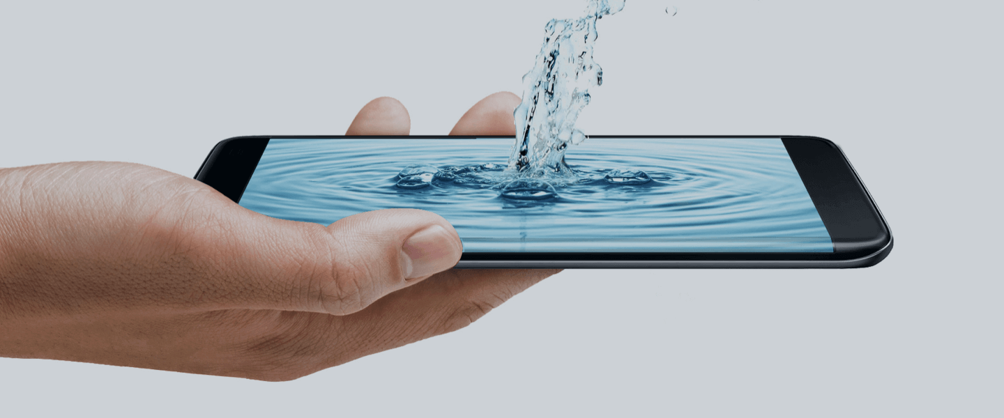 Smartphone Technologie eau